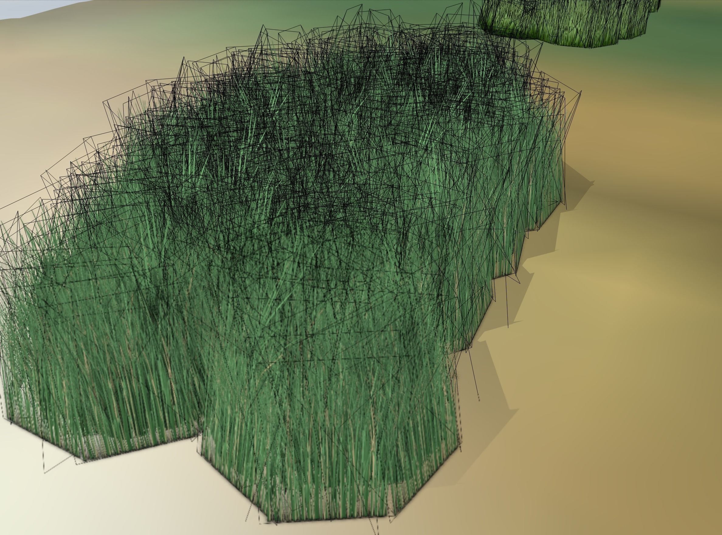 Reeds - Object 62 Low-poly 3D model_4