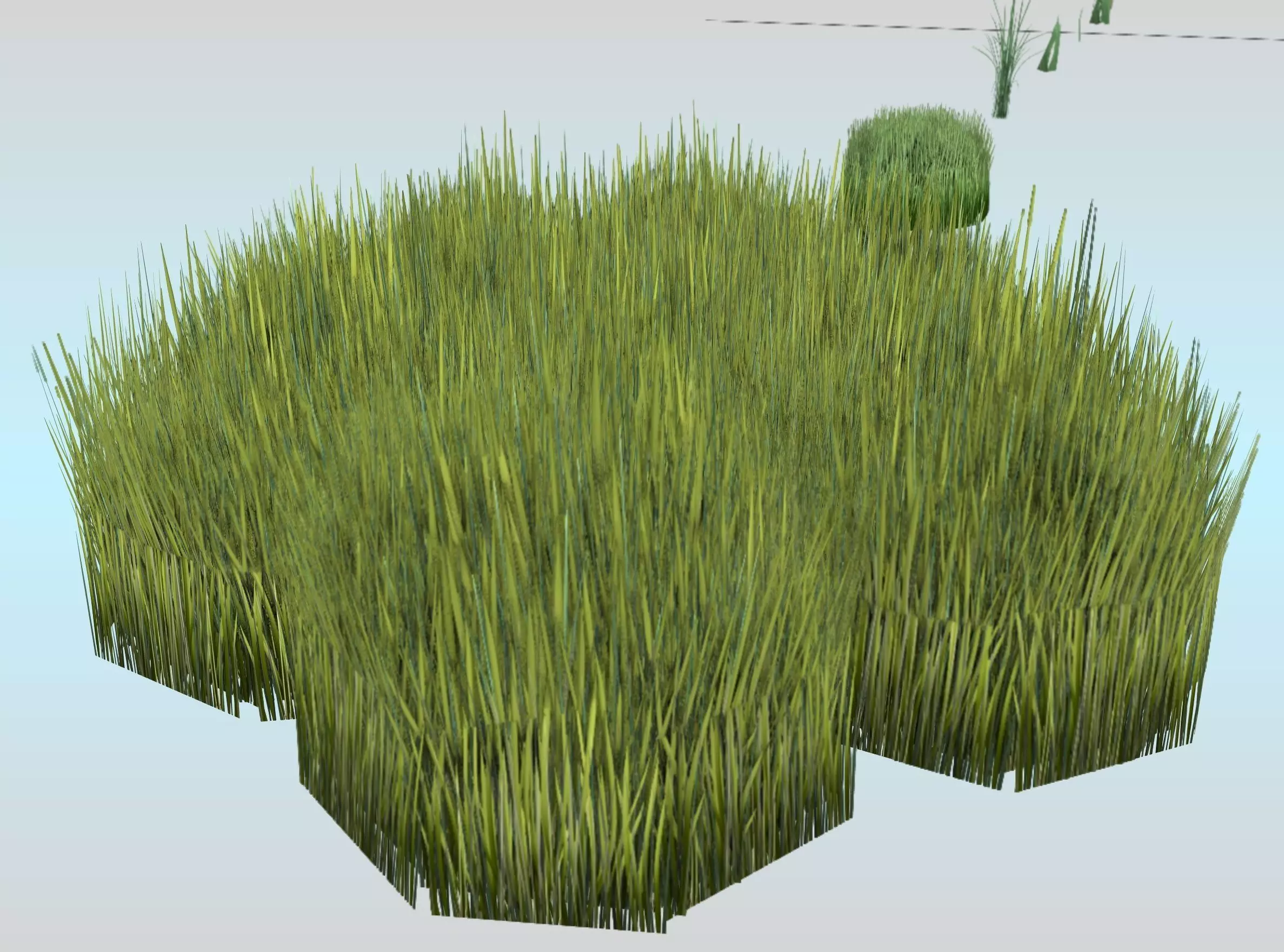 Reeds - Object 63 Low-poly 3D model_0