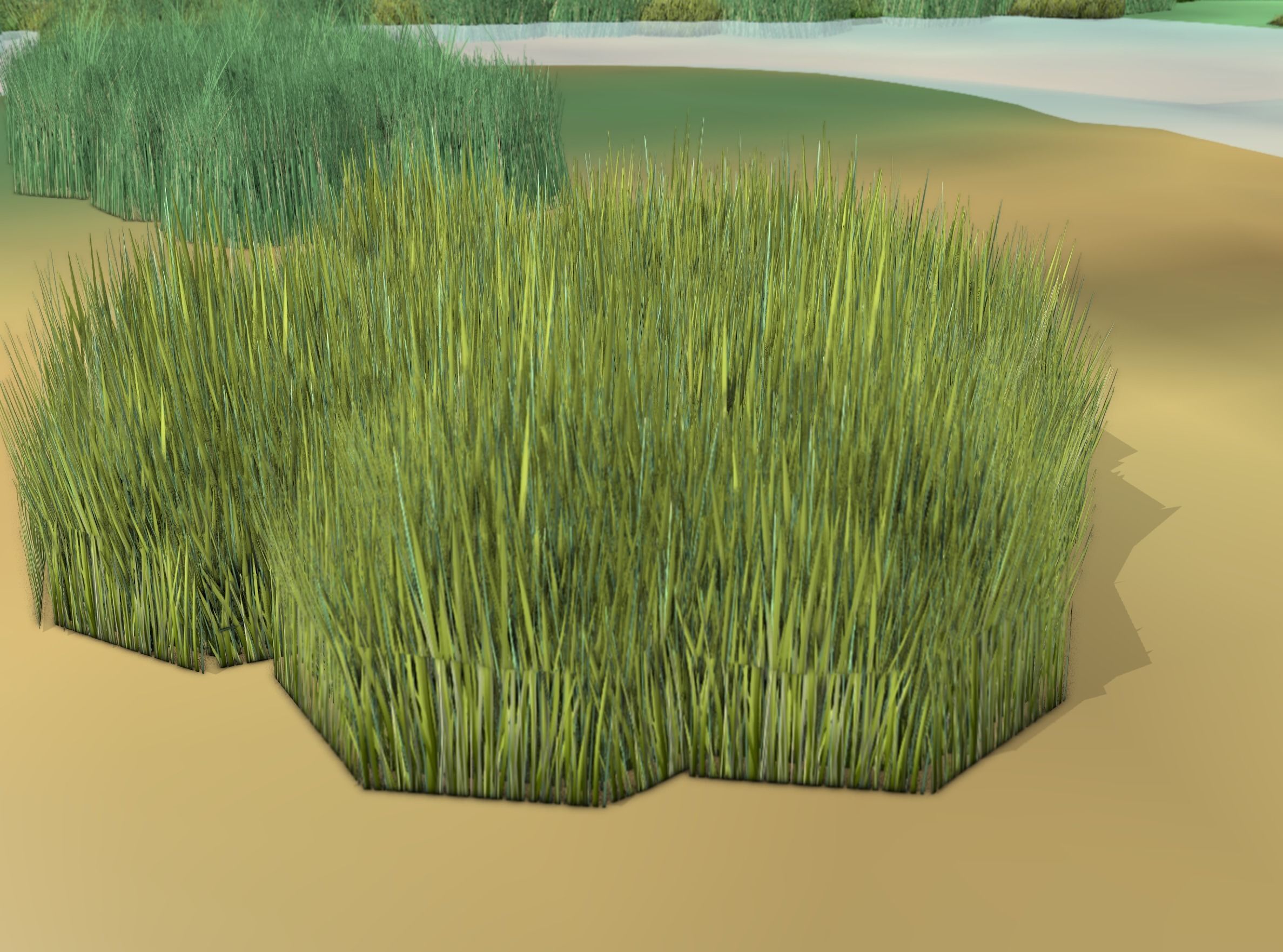 Reeds - Object 63 Low-poly 3D model_45