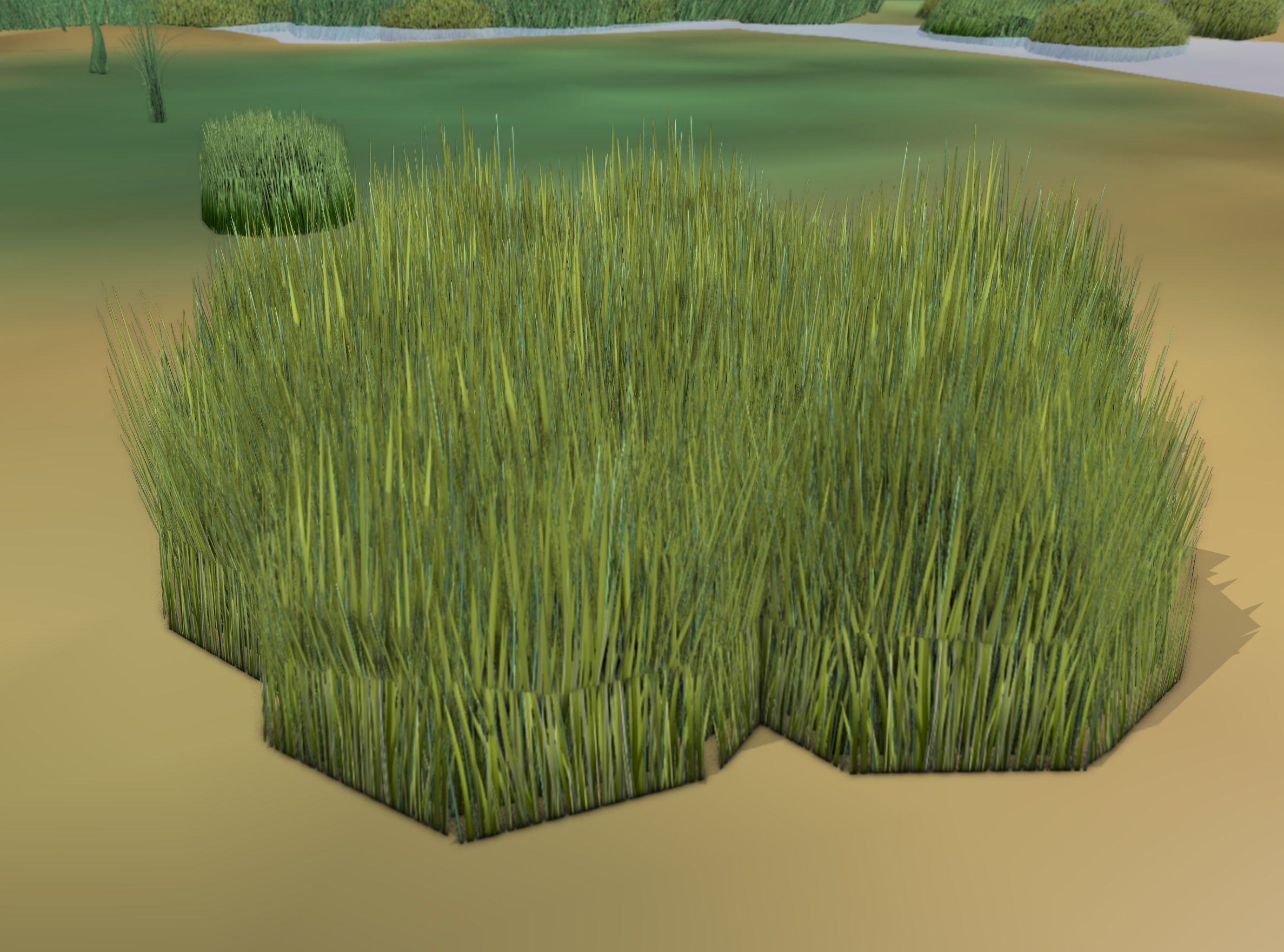 Reeds - Object 63 Low-poly 3D model_22