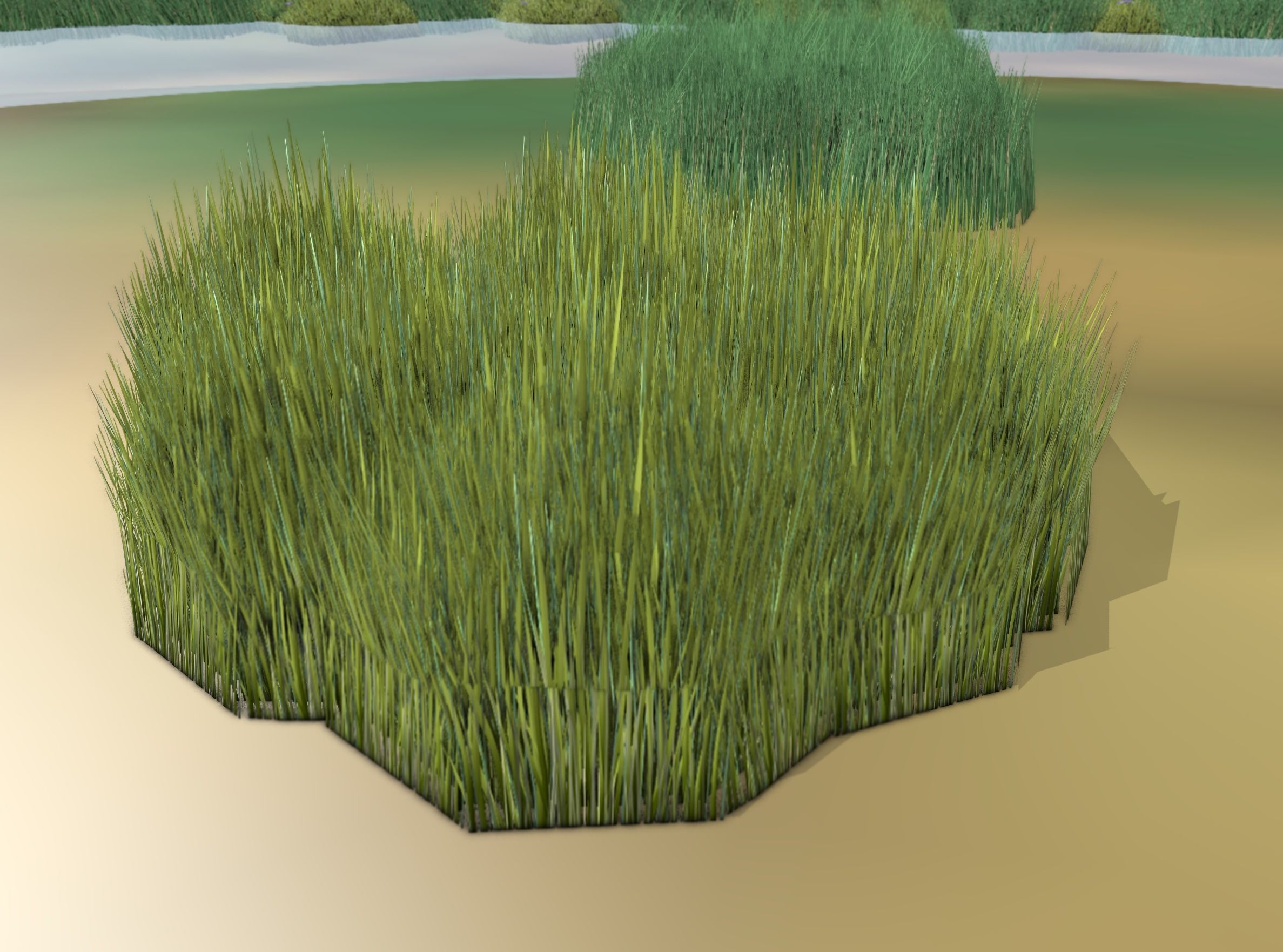 Reeds - Object 63 Low-poly 3D model_50