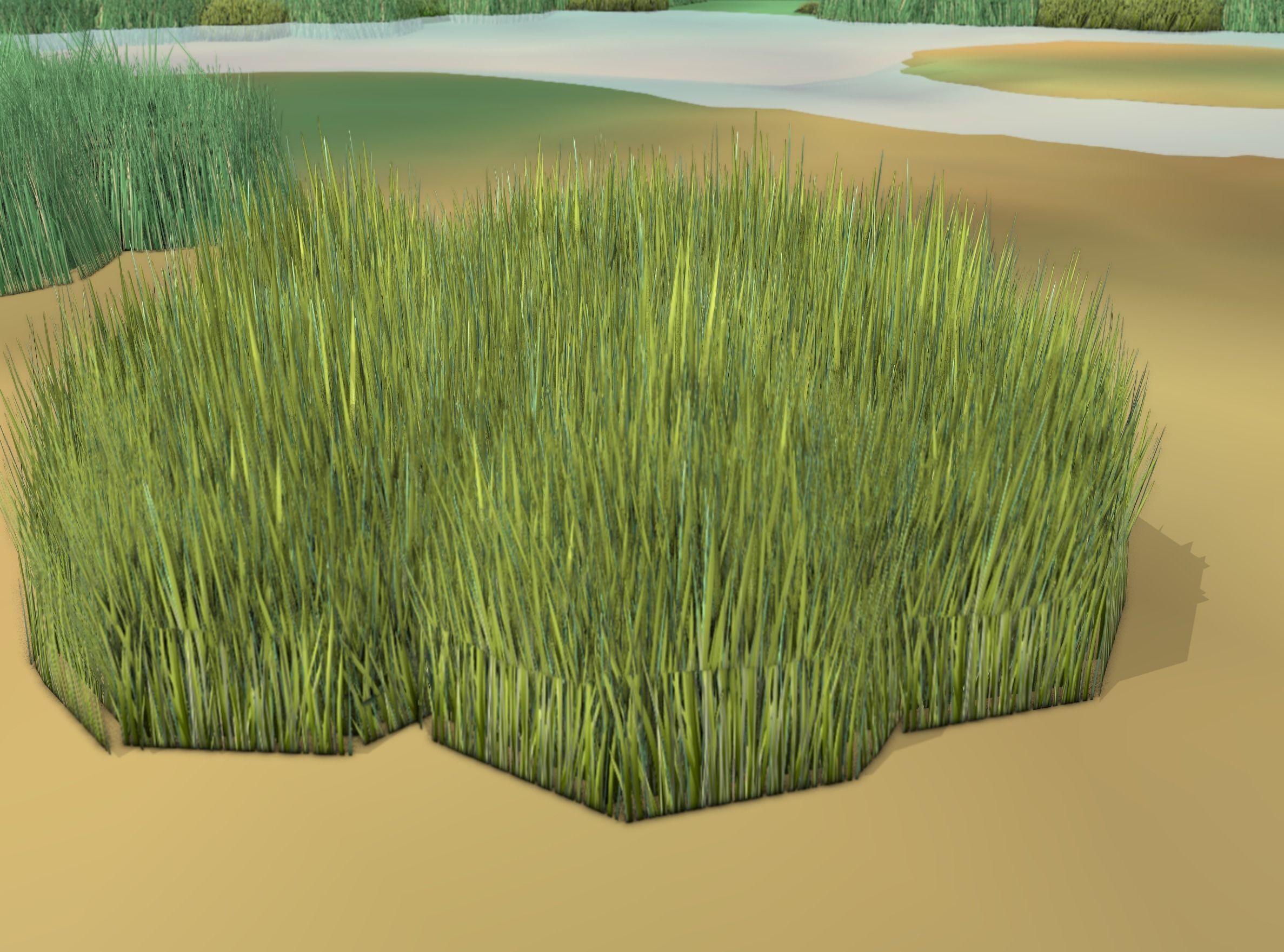 Reeds - Object 63 Low-poly 3D model_42