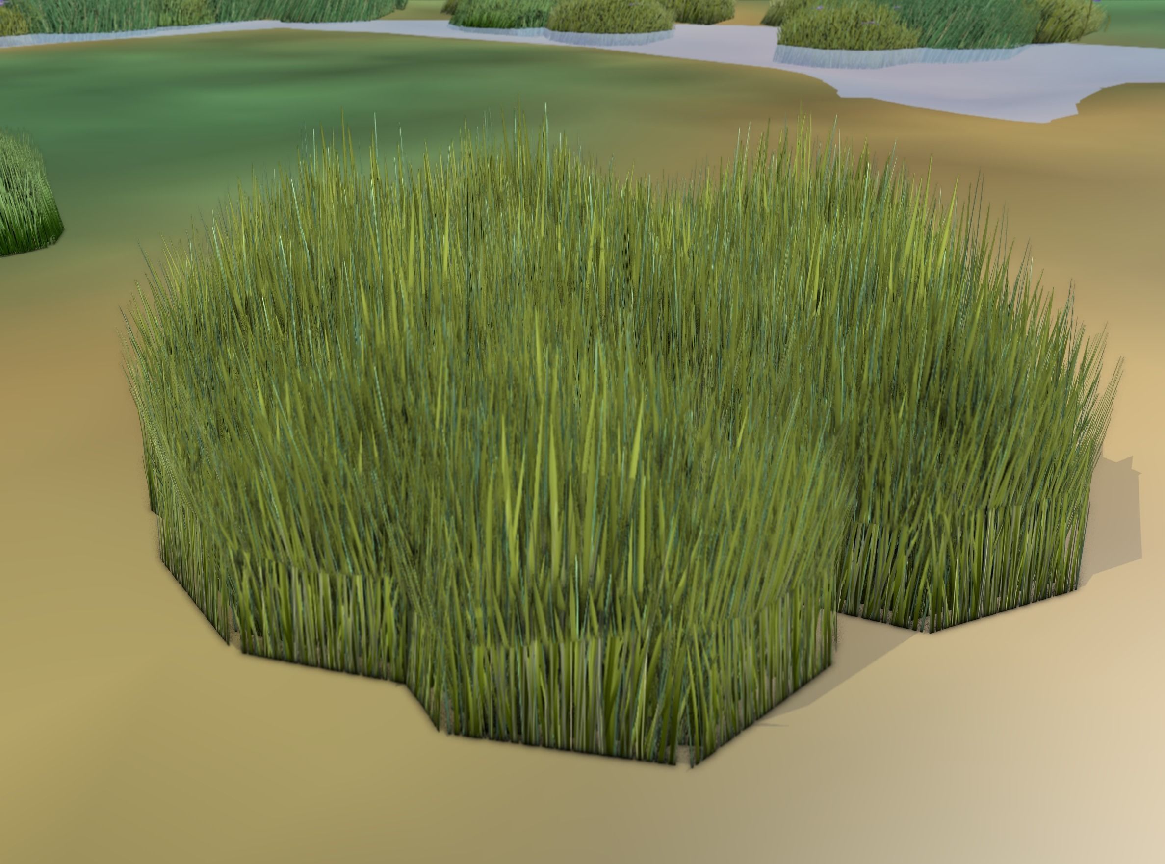 Reeds - Object 63 Low-poly 3D model_19