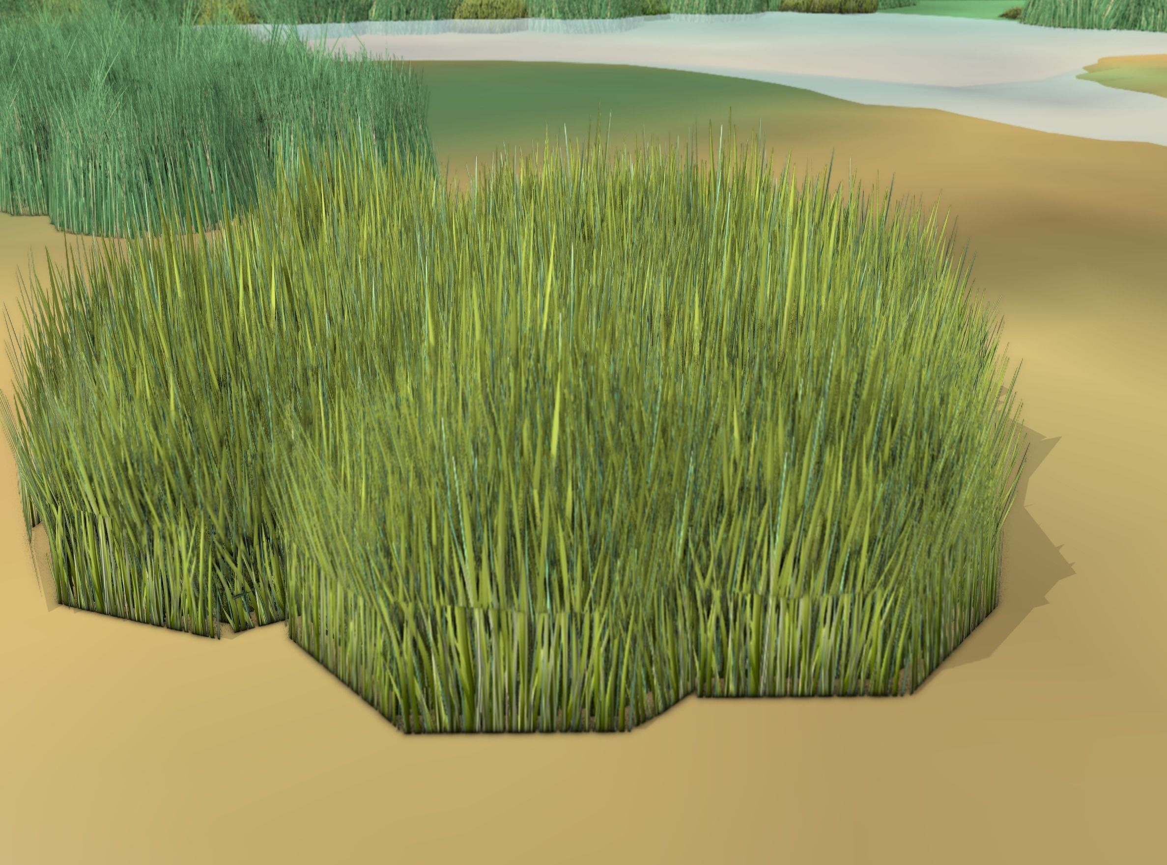 Reeds - Object 63 Low-poly 3D model_44