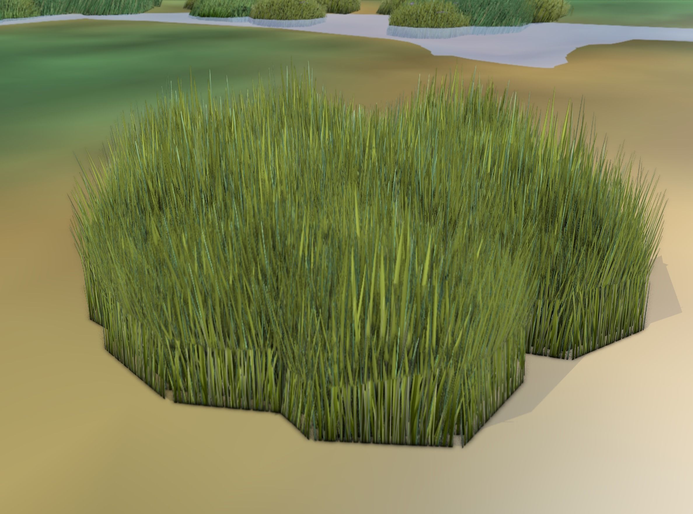 Reeds - Object 63 Low-poly 3D model_18