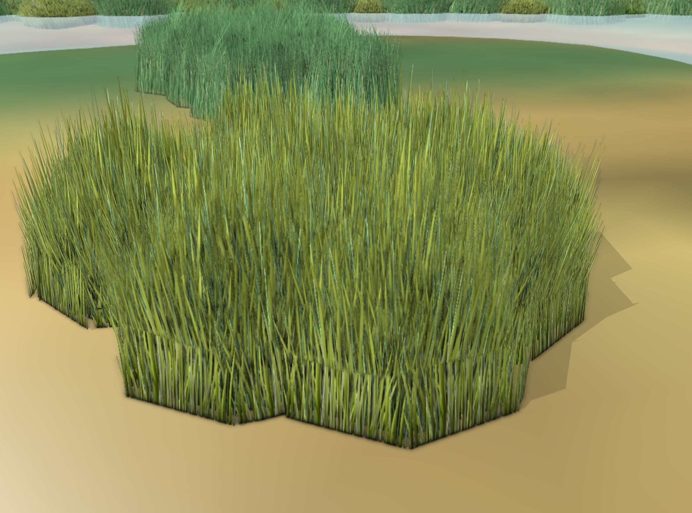 Reeds - Object 63 Low-poly 3D model_47