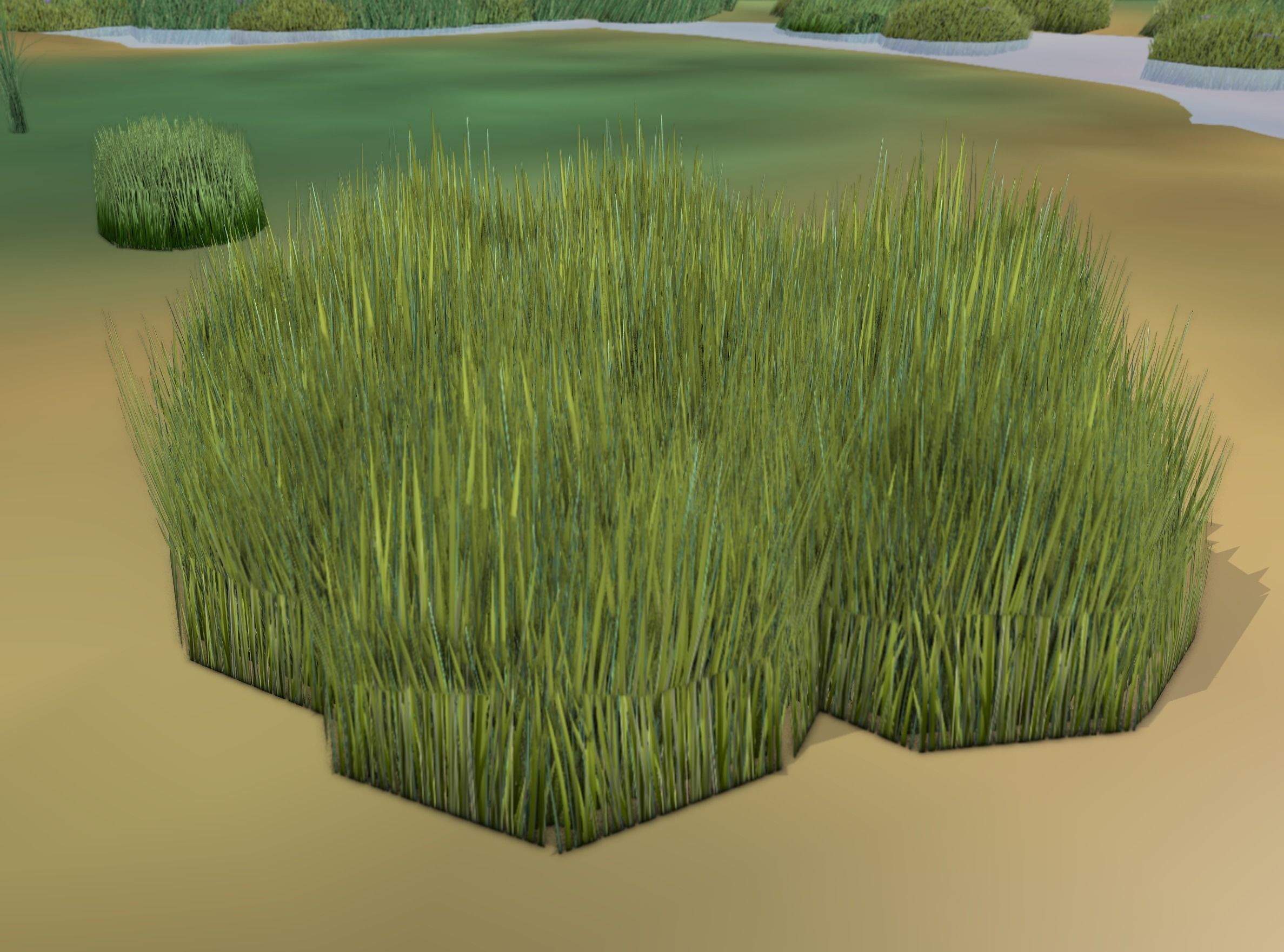 Reeds - Object 63 Low-poly 3D model_21
