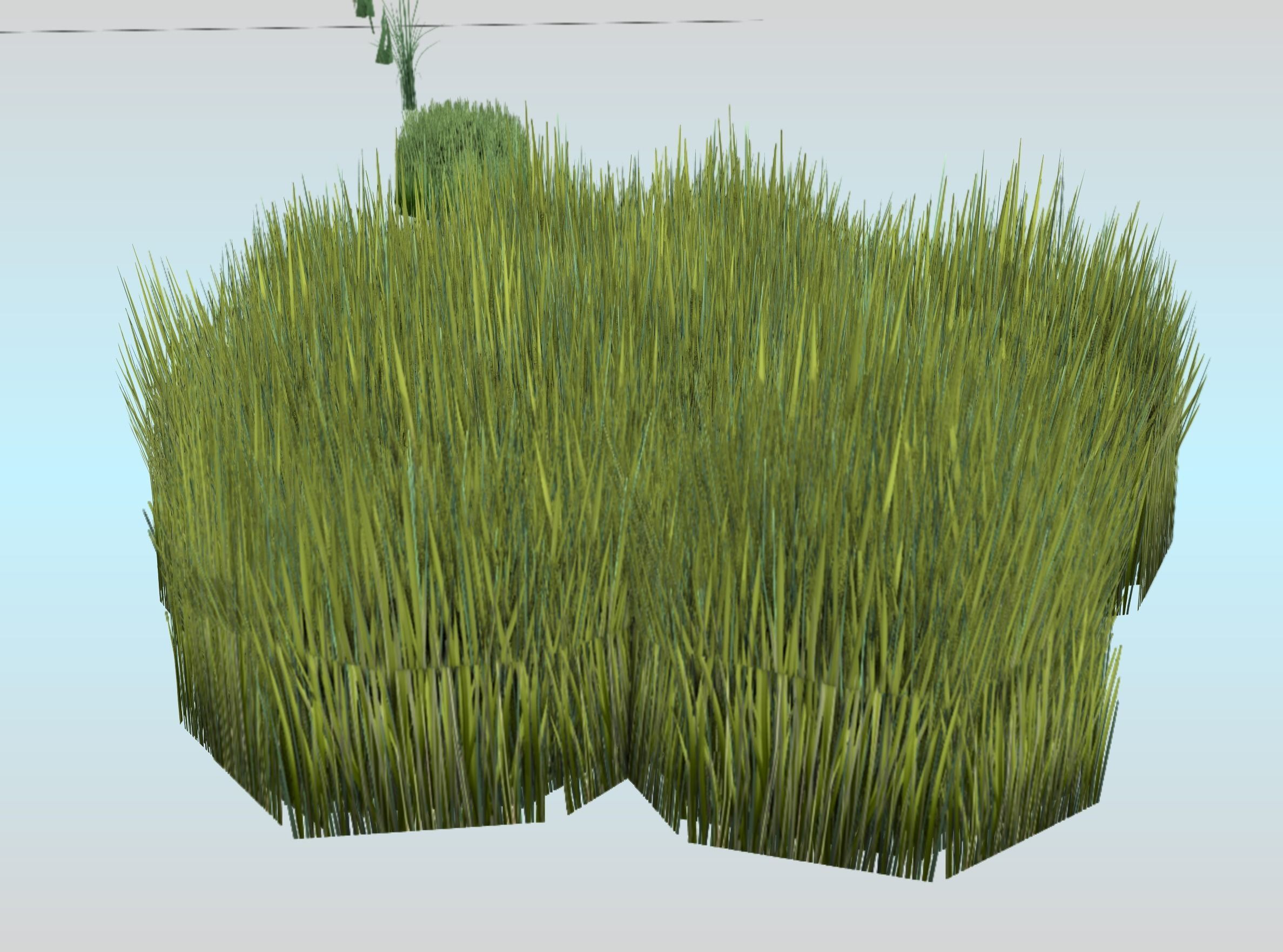 Reeds - Object 63 Low-poly 3D model_4