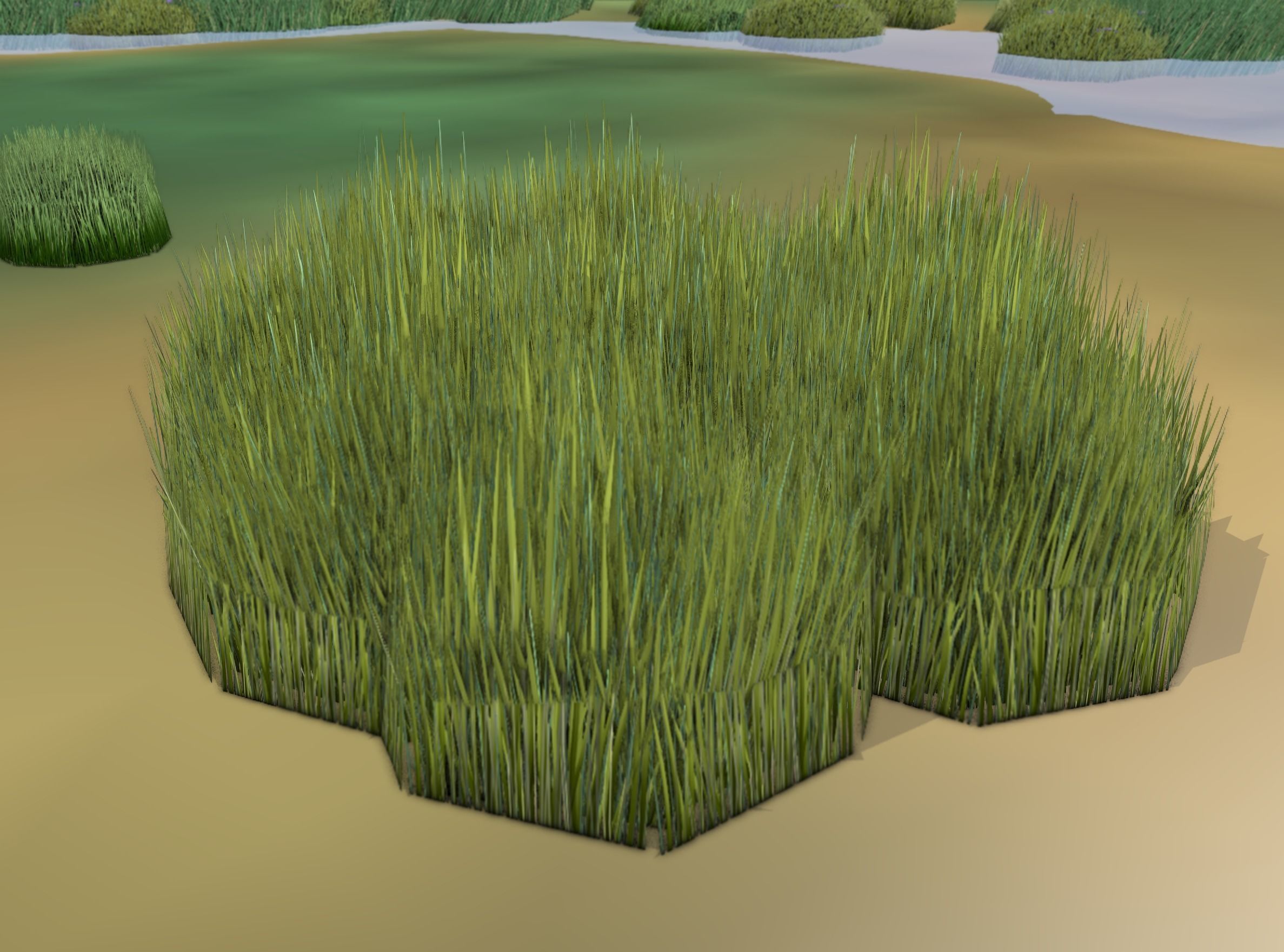 Reeds - Object 63 Low-poly 3D model_20