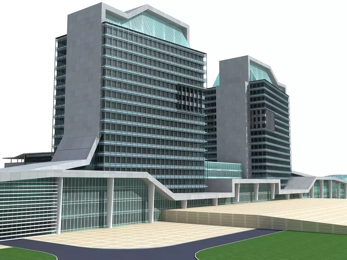 Building 54 3D model | CGTrader