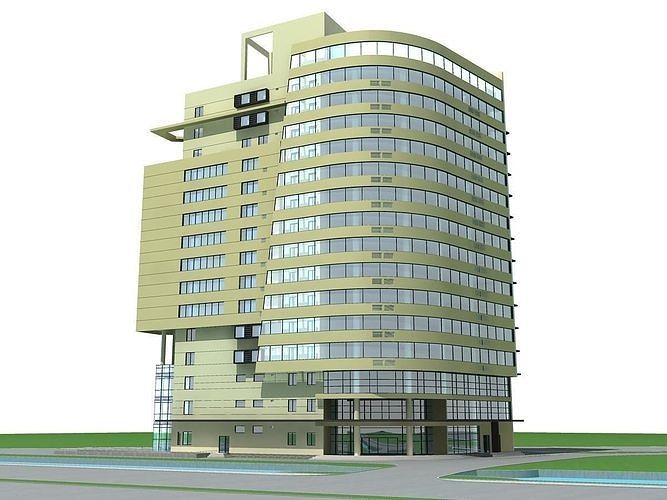 Building 55 3D model