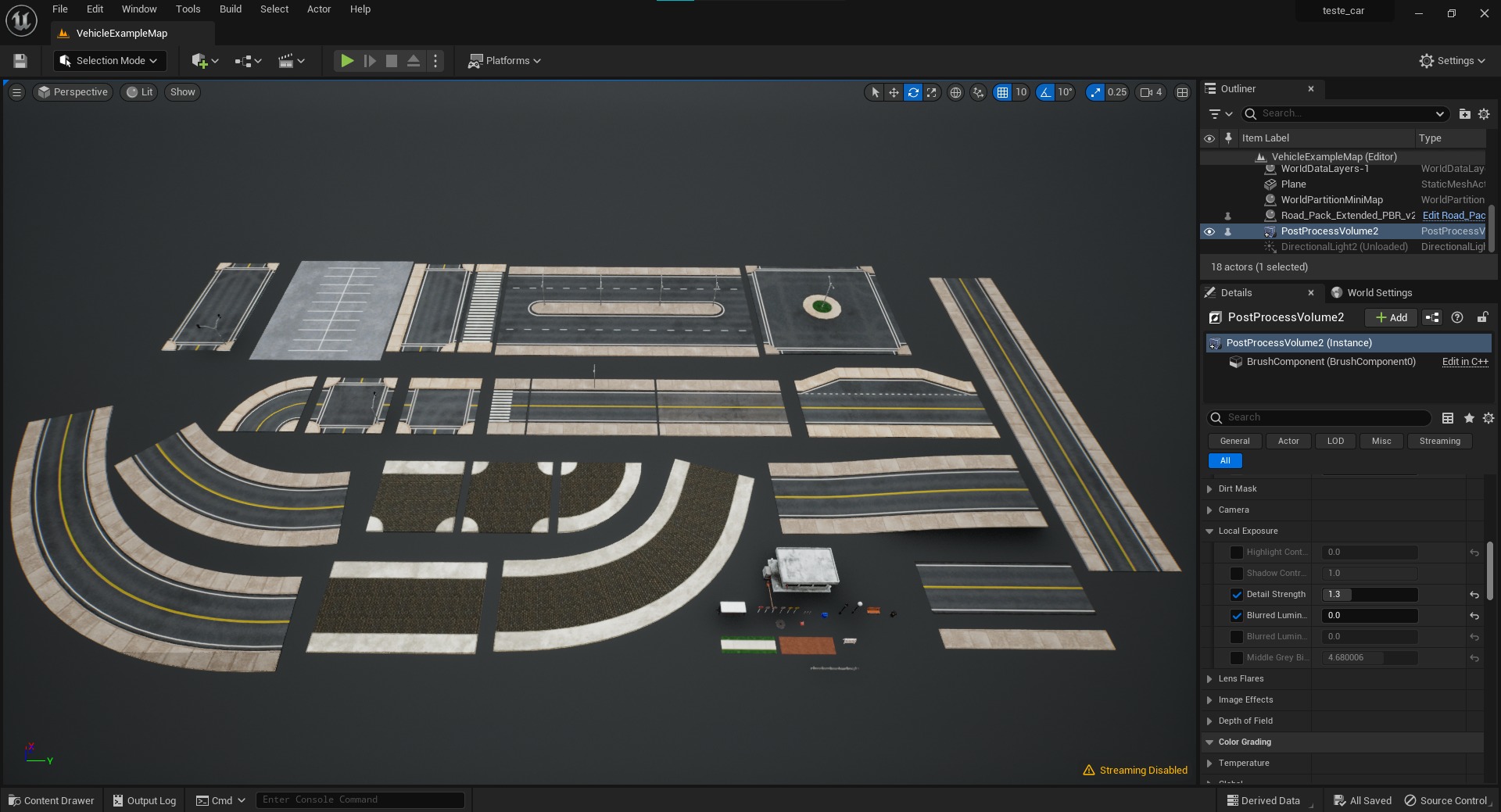 Road Pack - Extended Low-poly 3D model_31