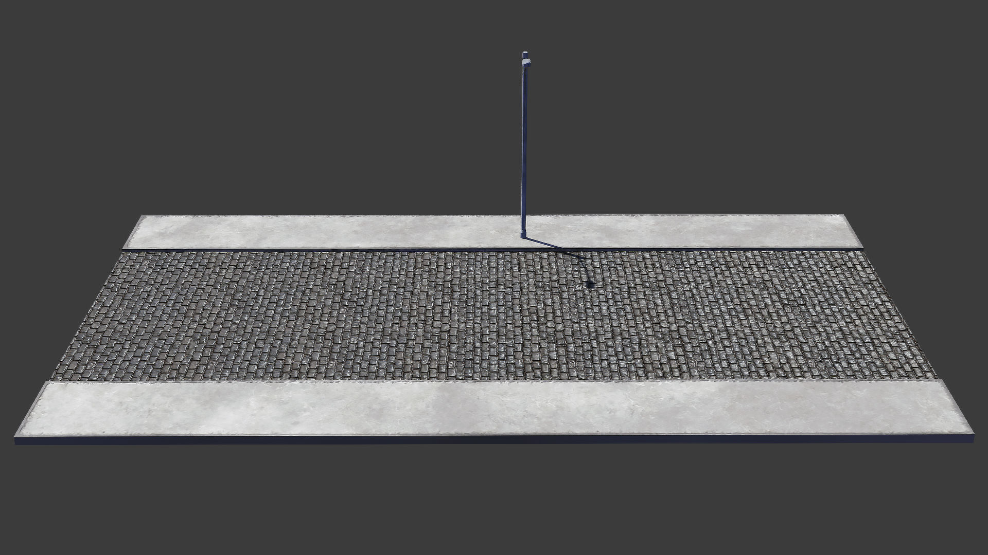 Road Pack - Extended Low-poly 3D model_20