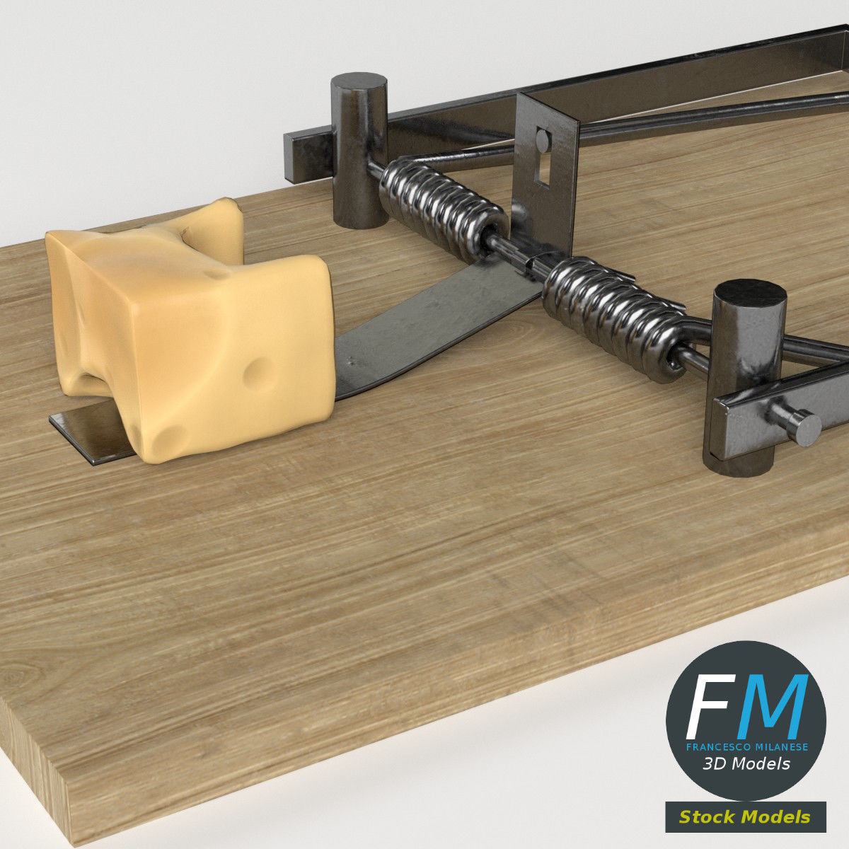 Mouse trap 3D model_5