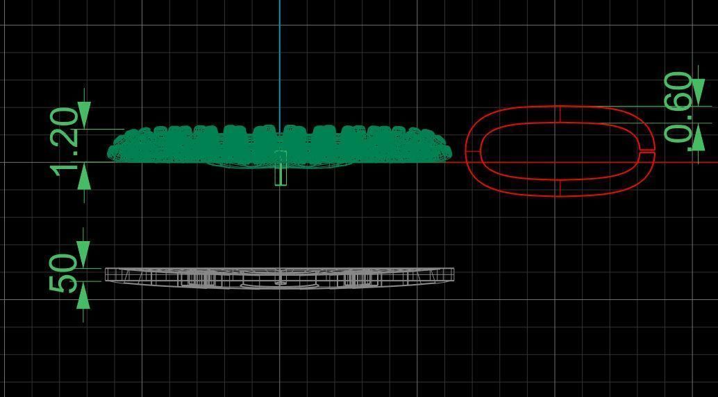 Chain bracelet gold  or silver  STL 3D model_7