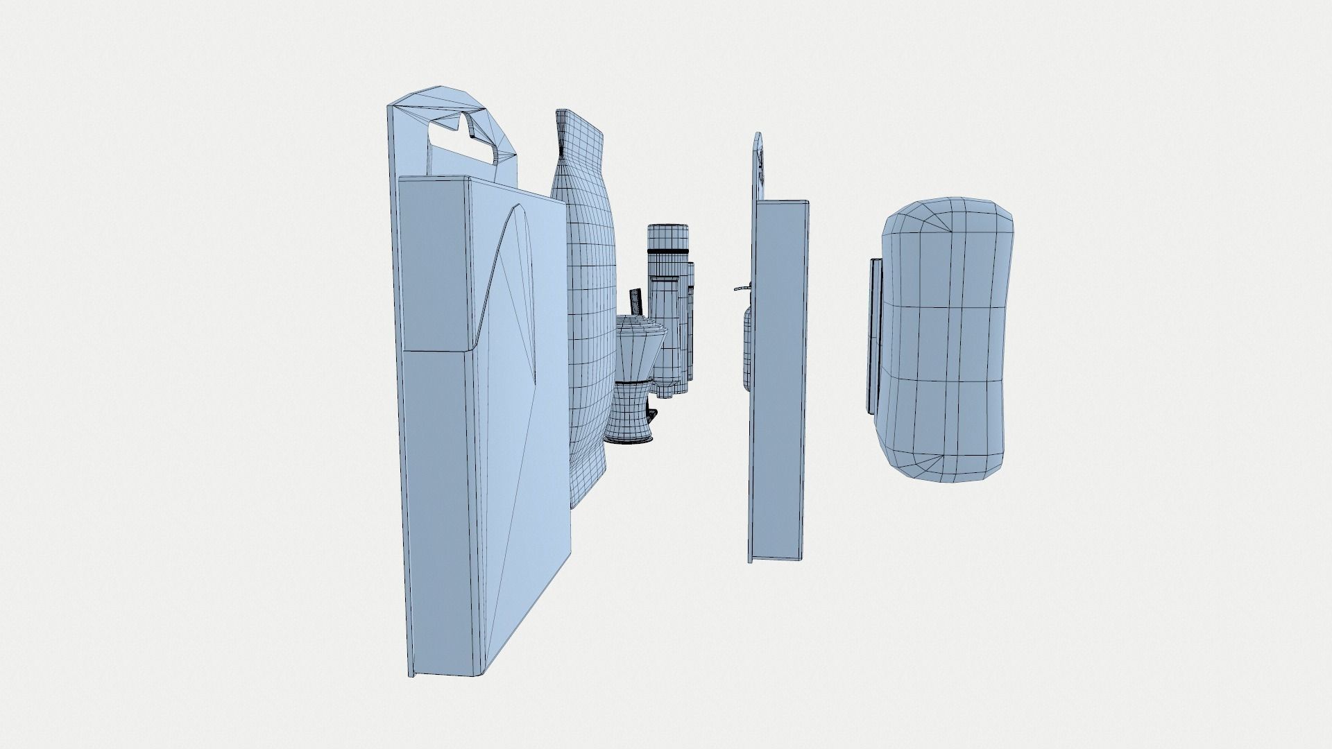 Hygiene items 3D model_7