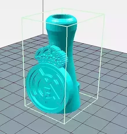 Real madrid hookah mouthpiece 3D print model shisha