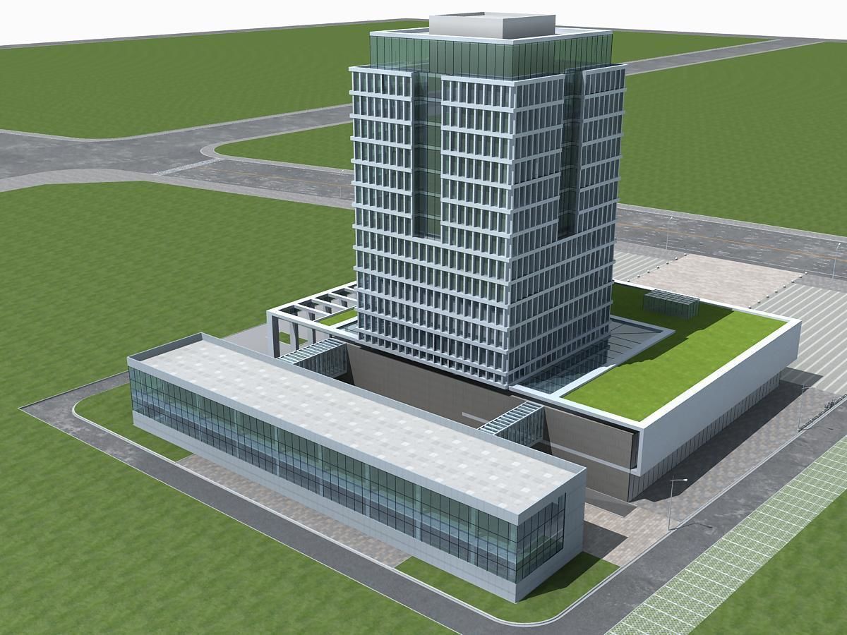 Building 60 3D model_1