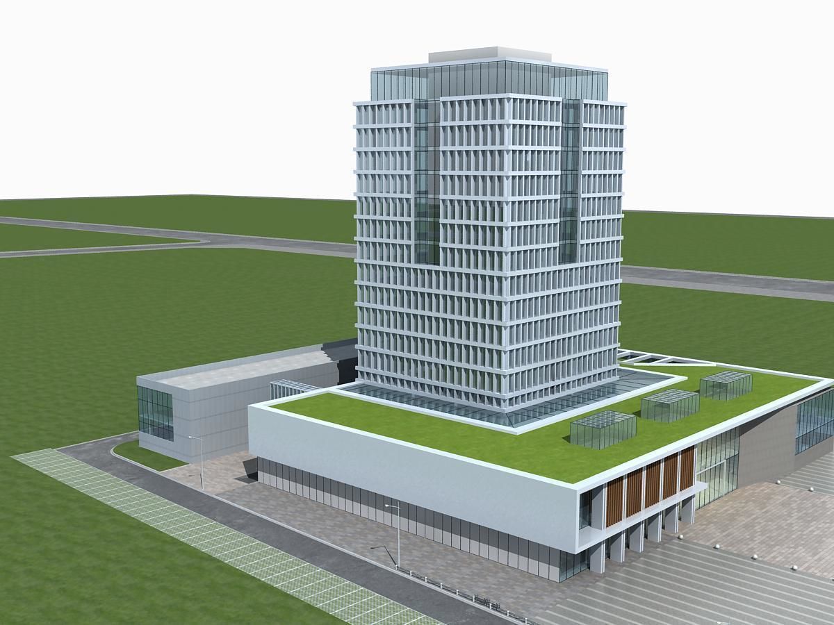 Building 60 3D model_2