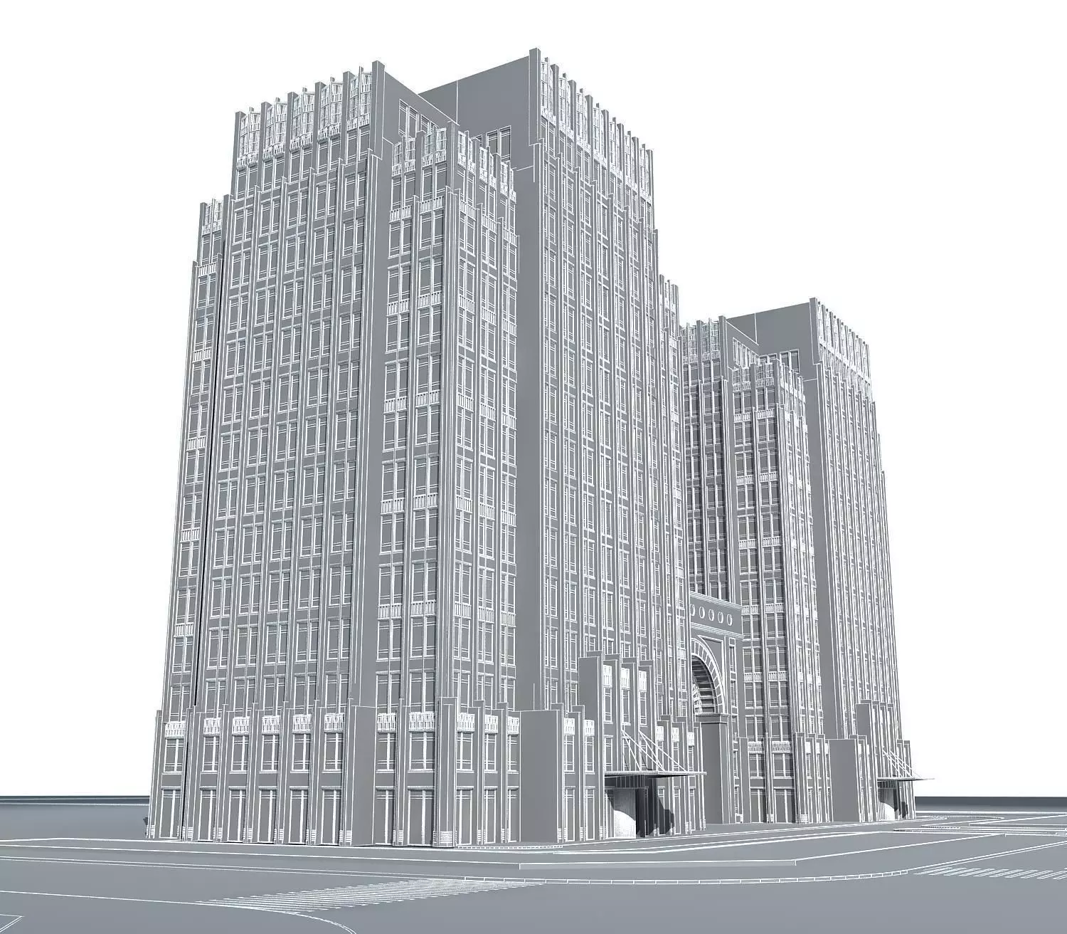 Building 63 3D model_0
