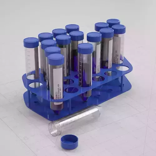 Laboratory Centrifuge Tubes and Holder