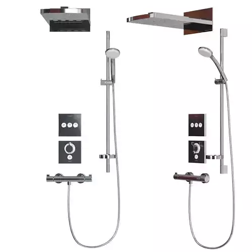 Hansgrohe Raindance Rainfall 240 Air 3jet overhead shower