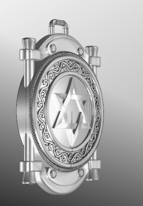 Pendant od 1 3D print model_16