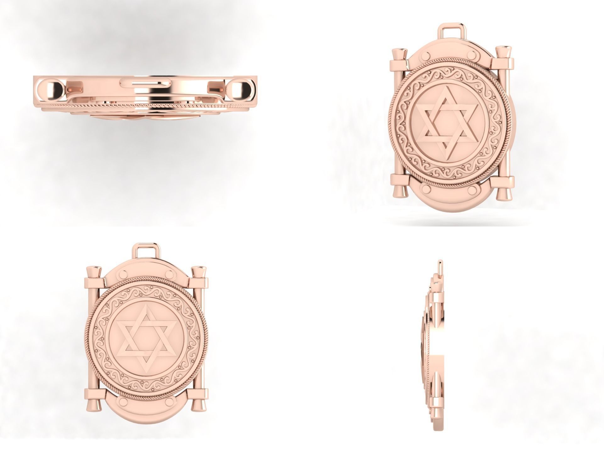 Pendant od 1 3D print model_5