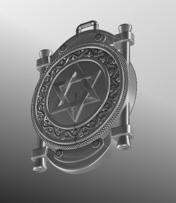 Pendant od 1 3D print model_12