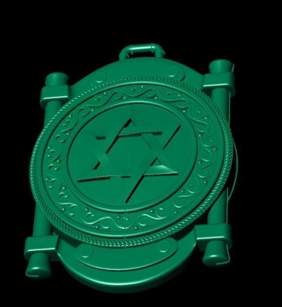 Pendant od 1 3D print model_10