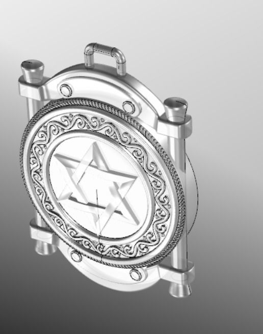 Pendant od 1 3D print model_13