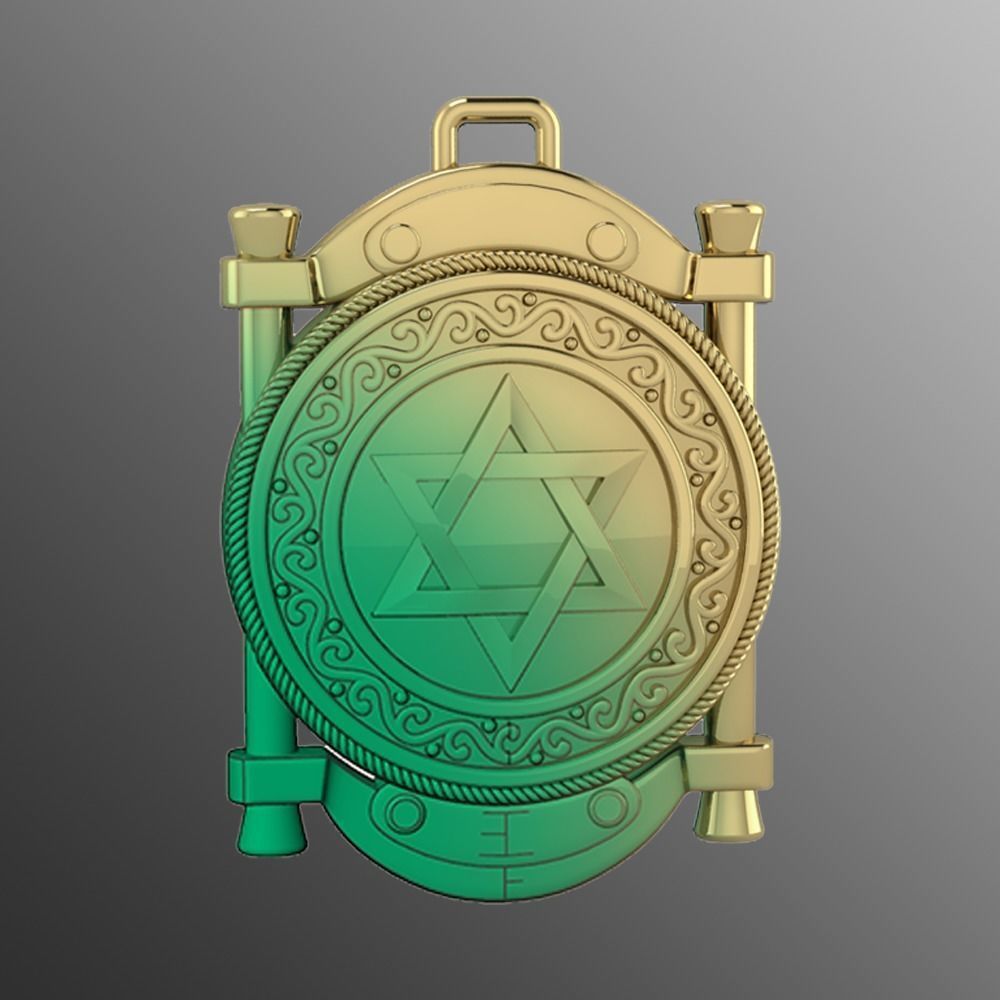 Pendant od 1 3D print model_1