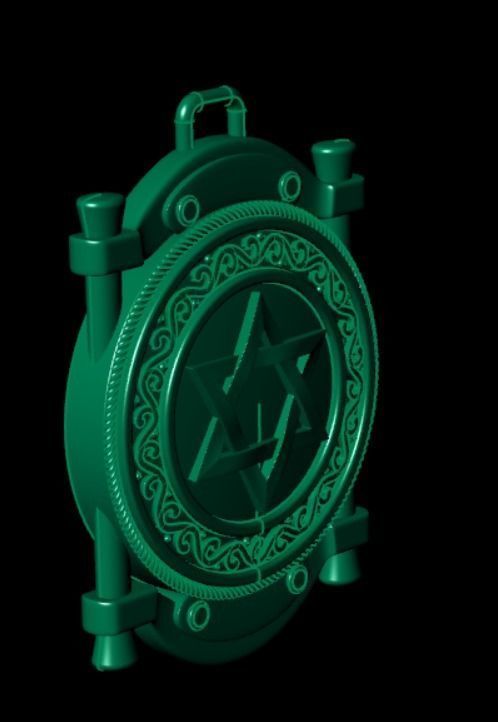 Pendant od 1 3D print model_7