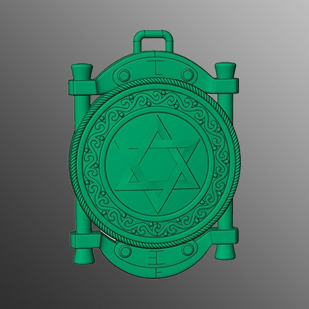 Pendant od 1 3D print model_2