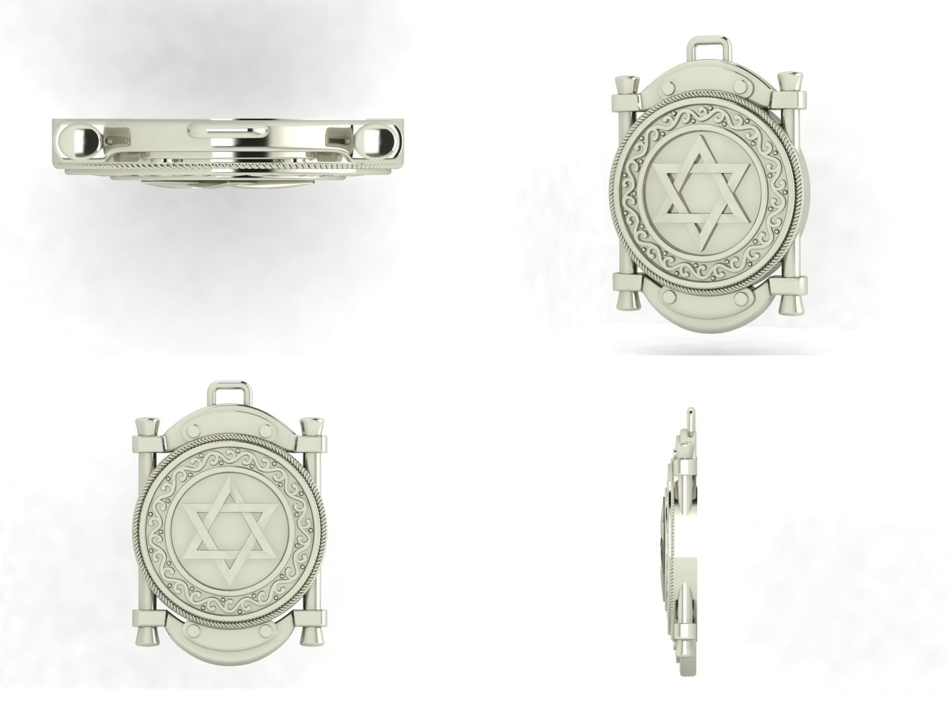 Pendant od 1 3D print model_4