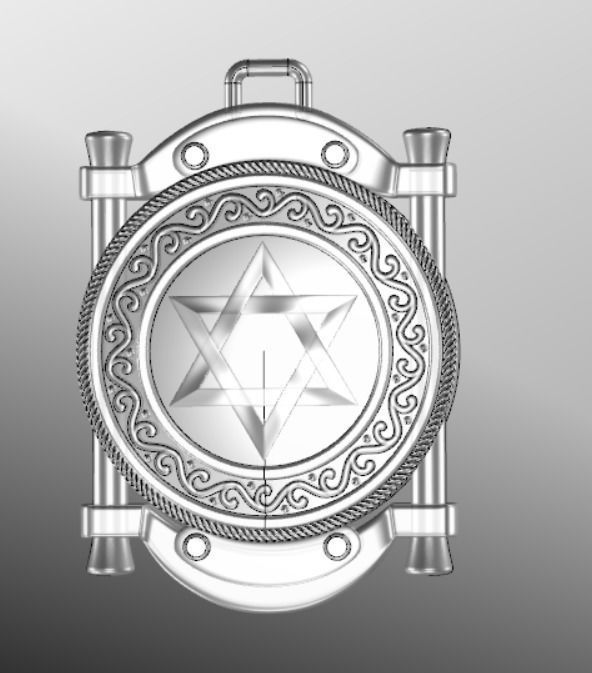 Pendant od 1 3D print model_14