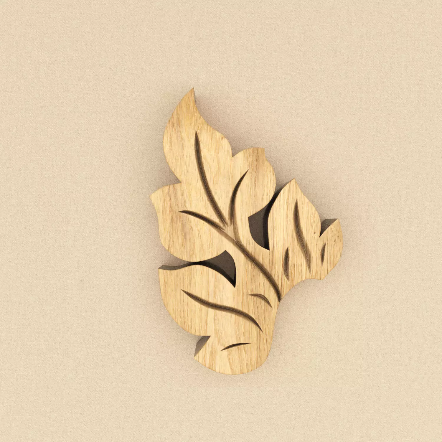 Decor Set ornate wooden design Free 3D print model