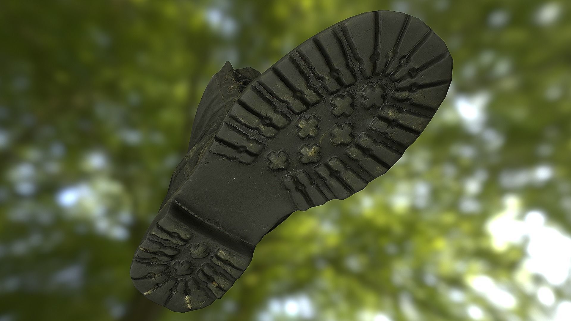 16 low poly boots 3D Model Collection_8