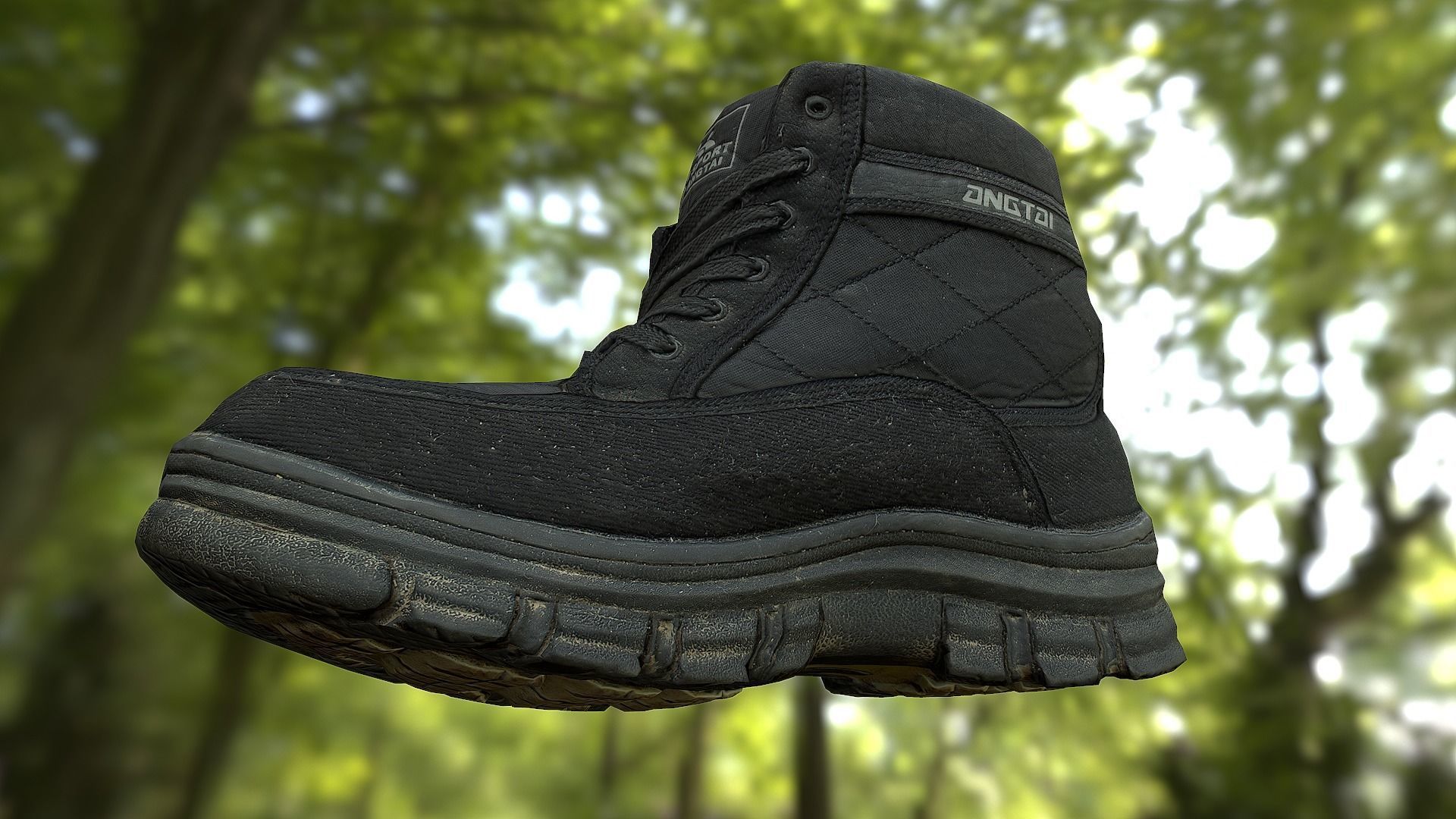 16 low poly boots 3D Model Collection_97