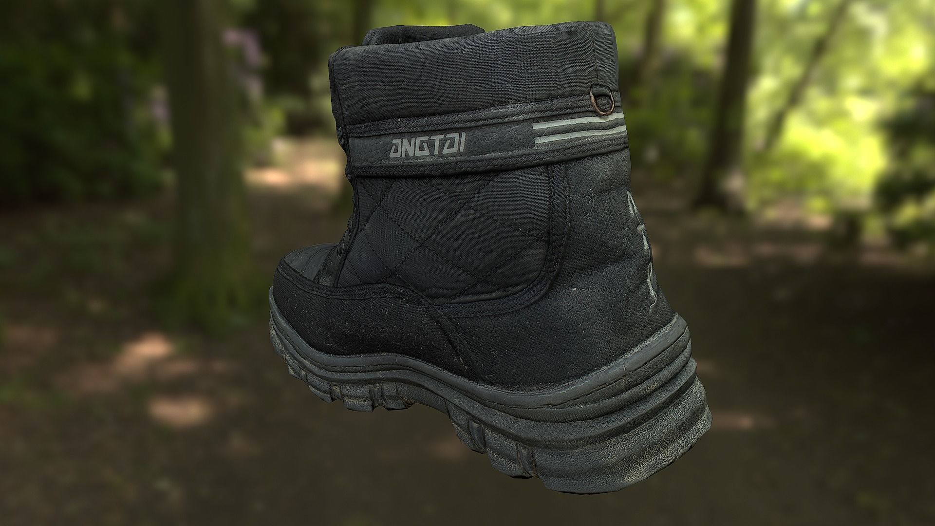 16 low poly boots 3D Model Collection_93