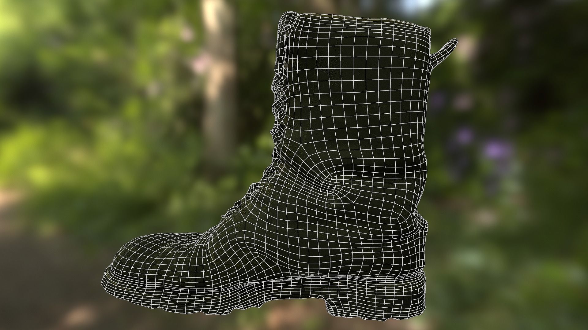 16 low poly boots 3D Model Collection_13