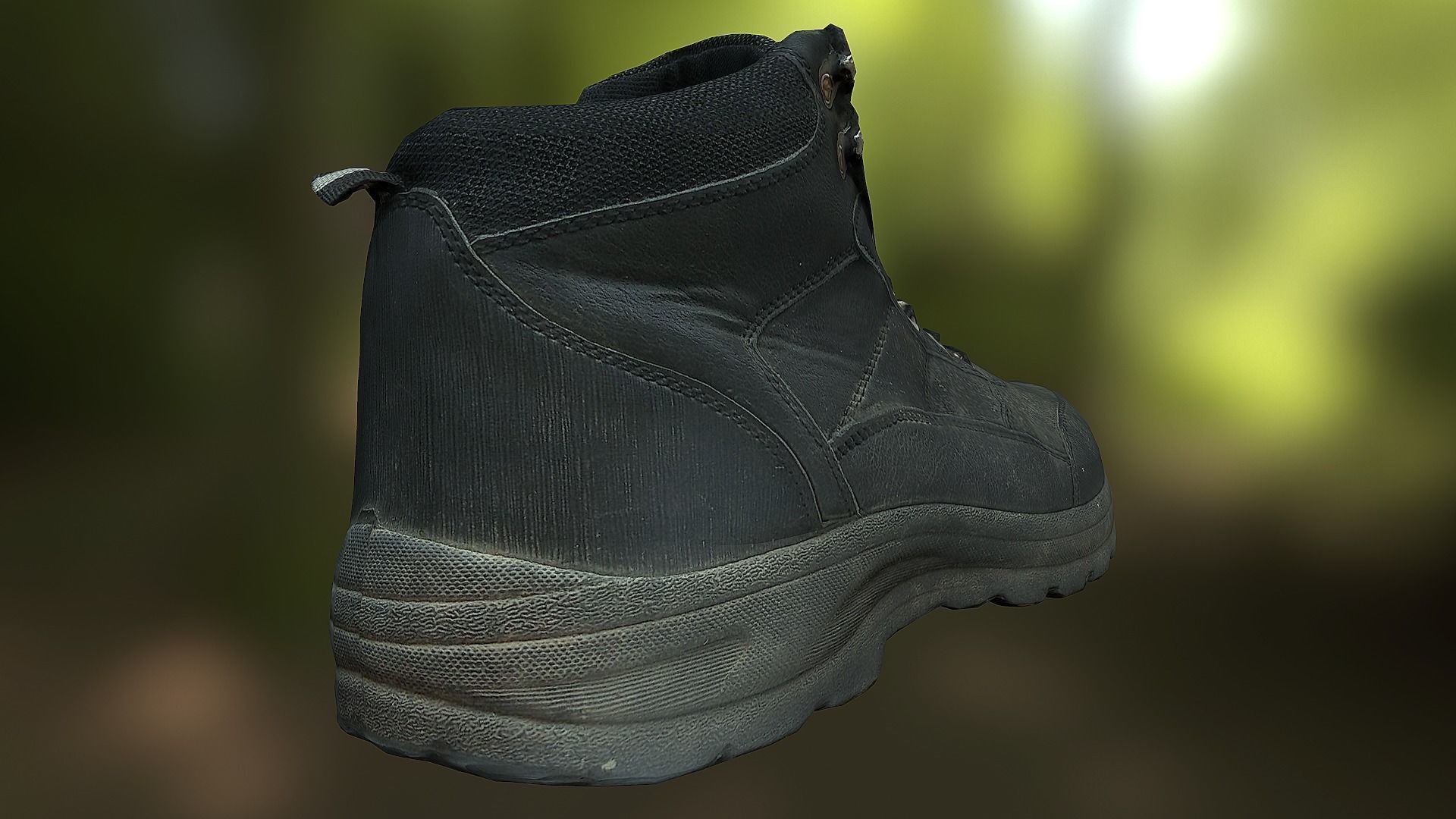 16 low poly boots 3D Model Collection_20