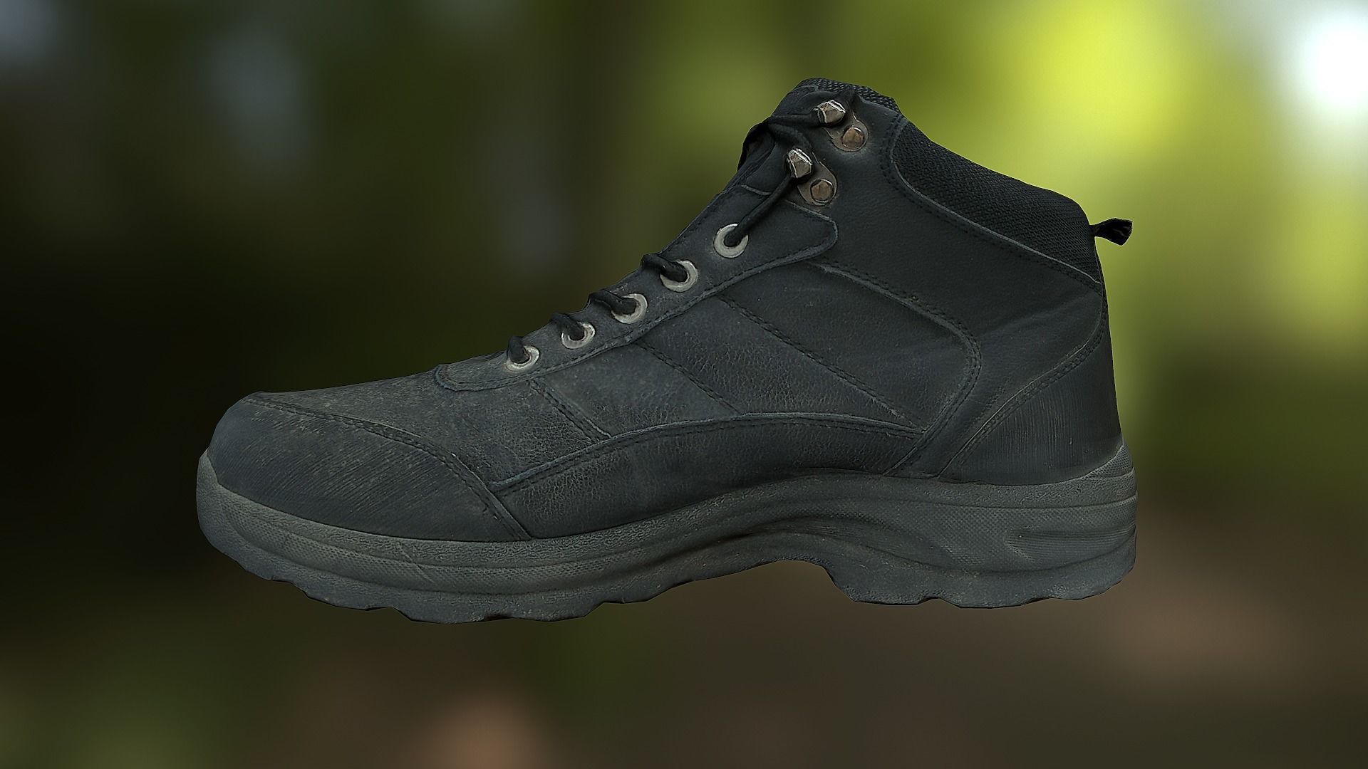 16 low poly boots 3D Model Collection_17