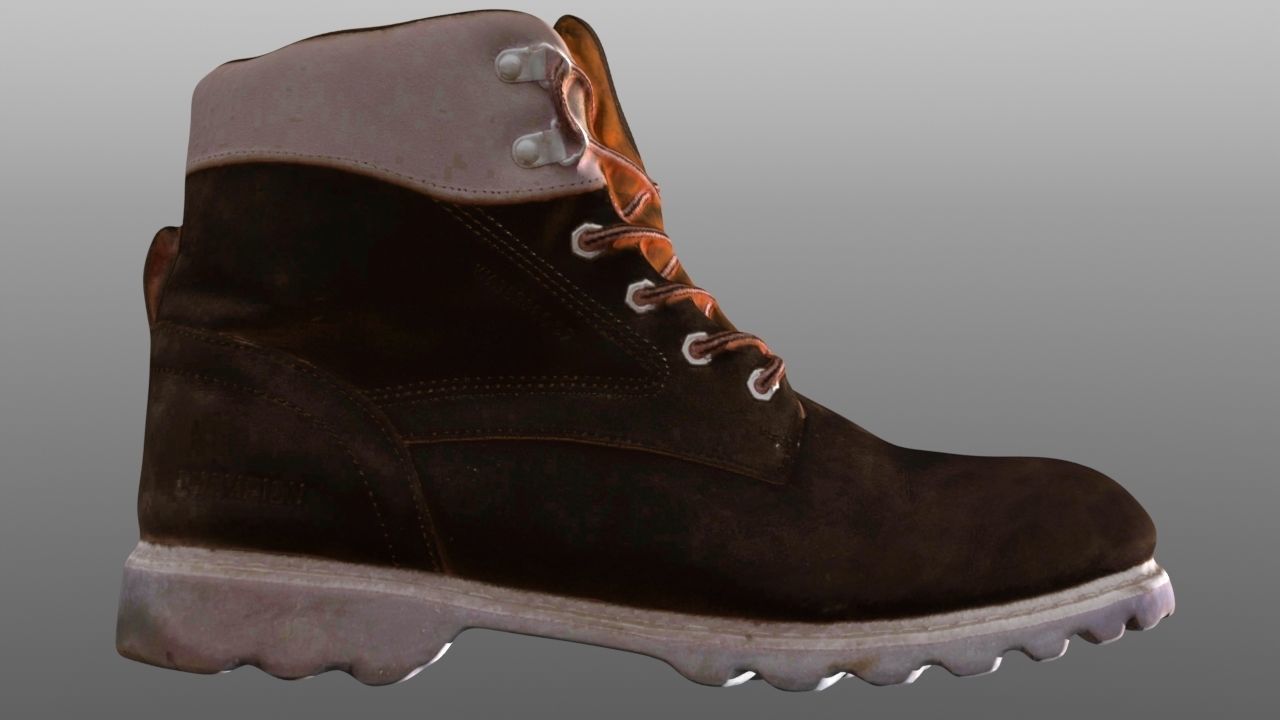 16 low poly boots 3D Model Collection_137