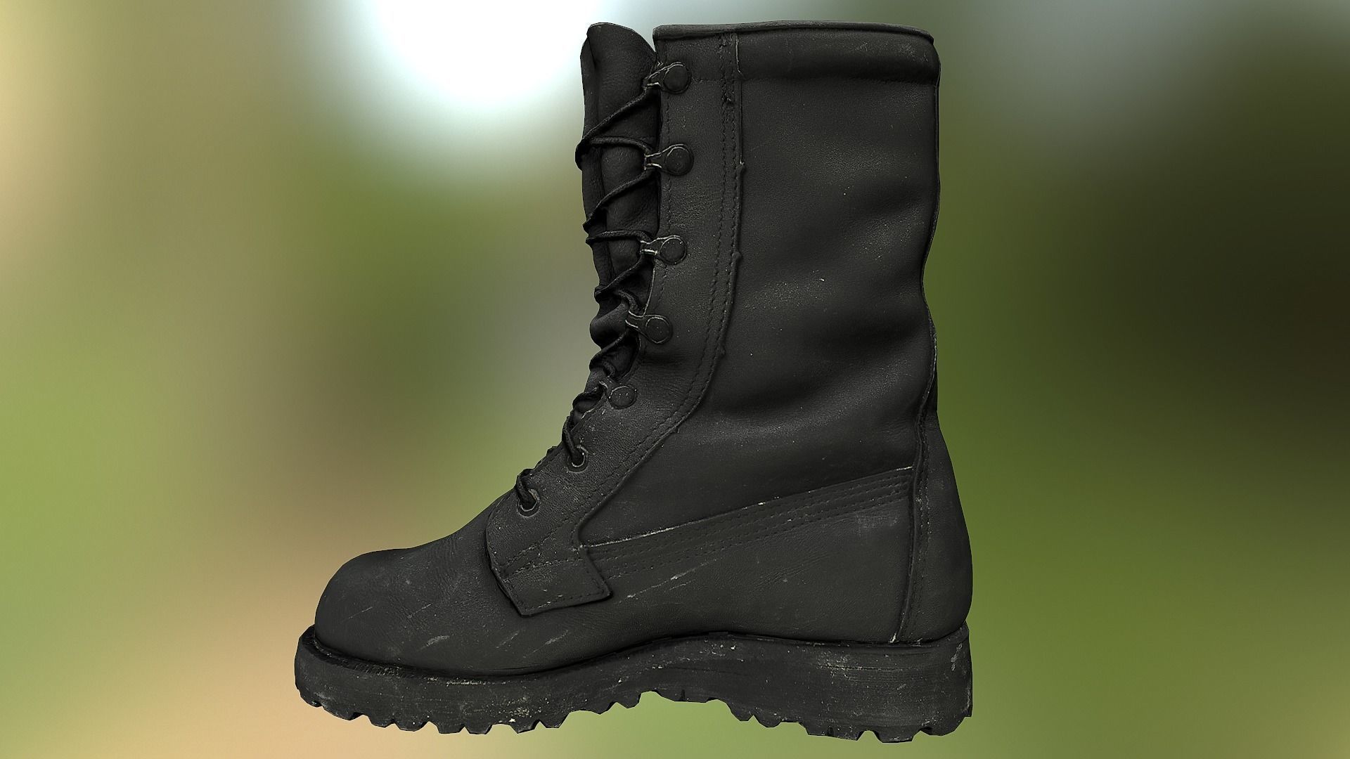 16 low poly boots 3D Model Collection_196