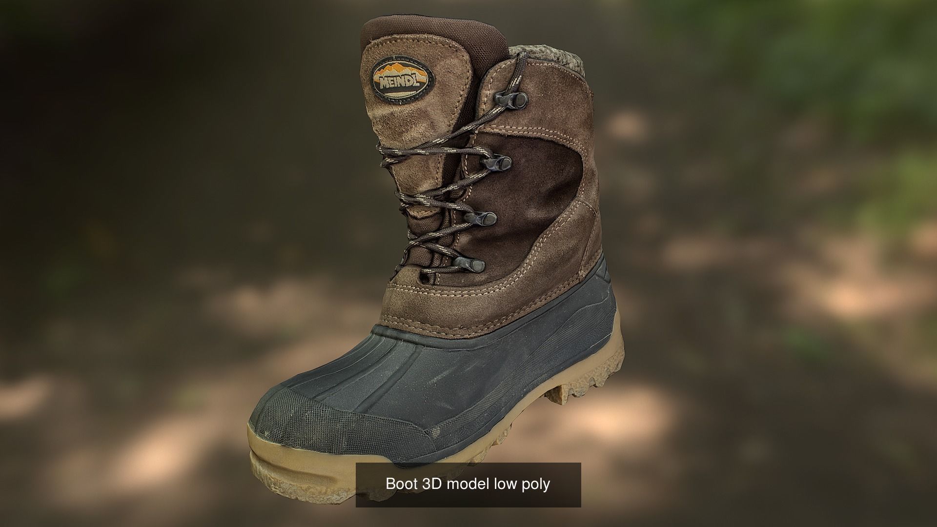 16 low poly boots 3D Model Collection_2