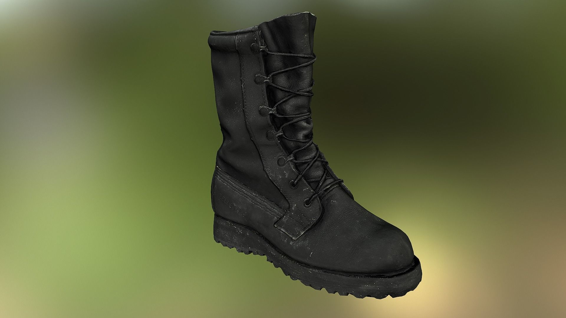 16 low poly boots 3D Model Collection_190