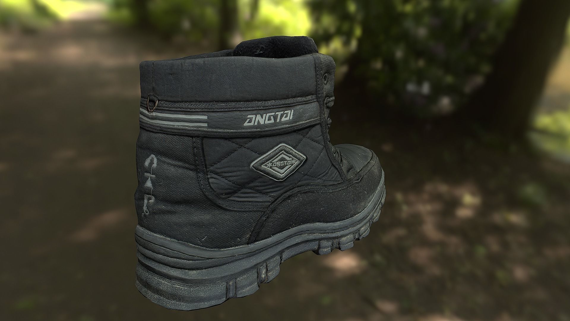 16 low poly boots 3D Model Collection_91