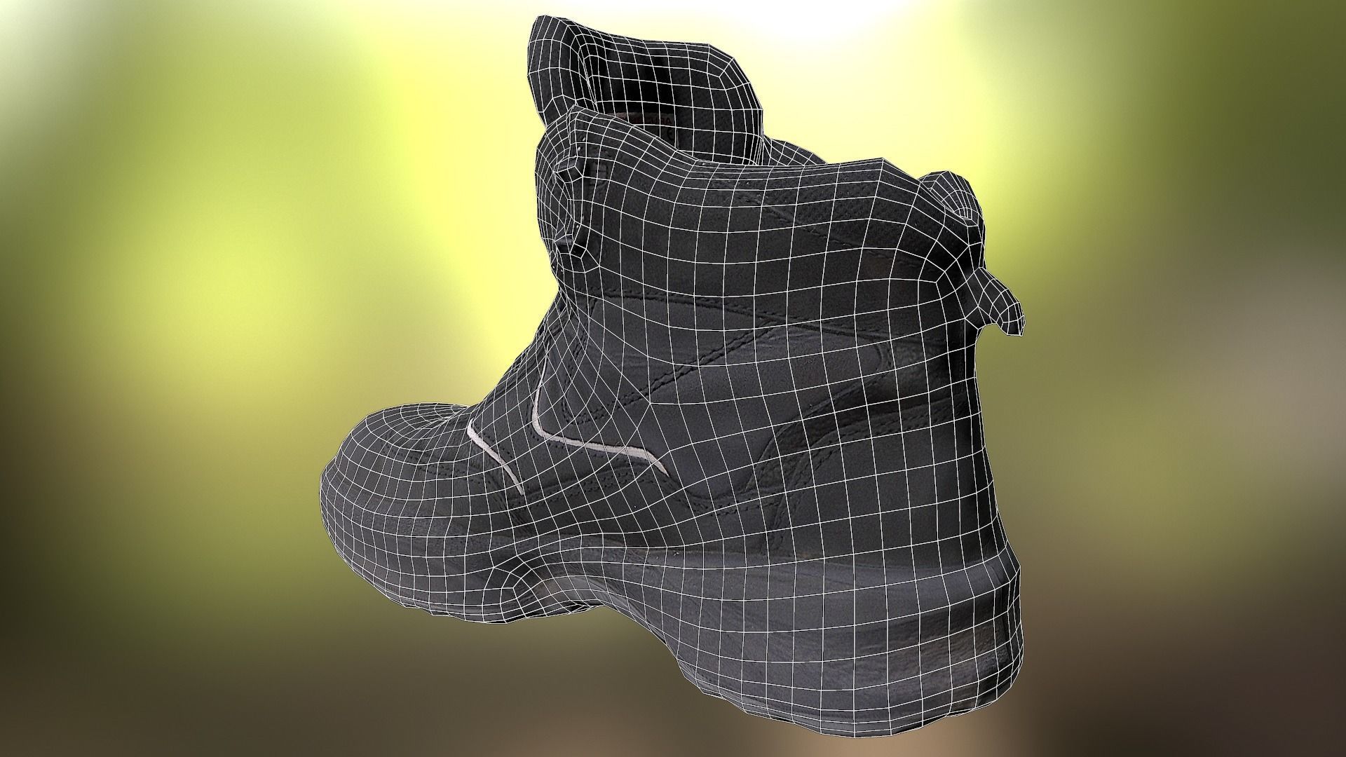 16 low poly boots 3D Model Collection_86