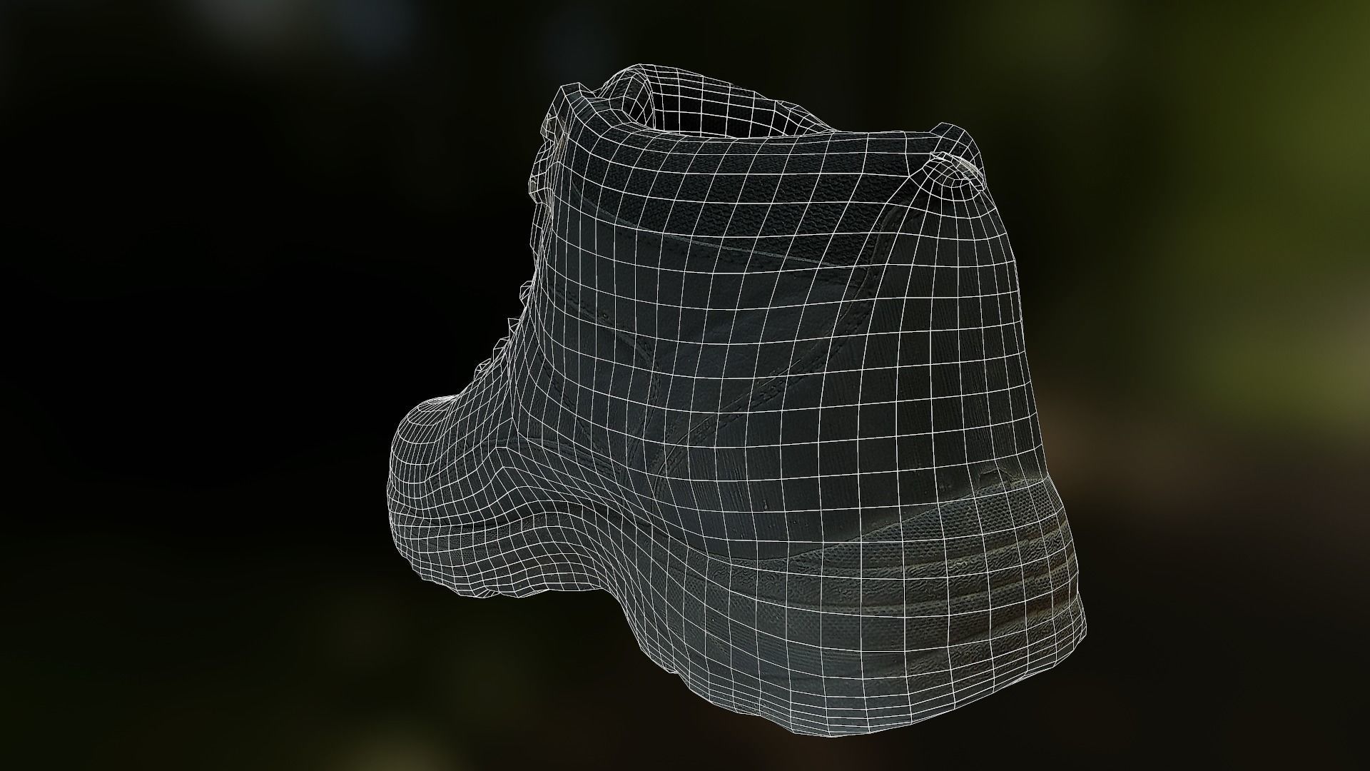 16 low poly boots 3D Model Collection_26